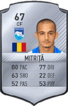 Multimedia Vídeo Juegos F I F A - Jugadores  cartas Rumania Alexandru Ionut Mitrita 