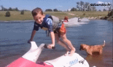 Humour - Fun Transports Jet Ski Gamelle - Fail 