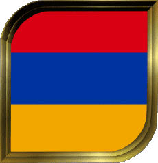 Drapeaux Asie Arménie Carré 