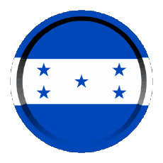 Bandiere America Honduras Rotondo - Anelli 