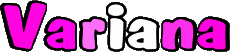 Prénoms FEMININ - France V Variana 