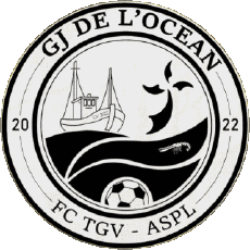 Sports FootBall Club France Logo Bretagne 29 - Finistère Groupement Jeunes de l'Océan 