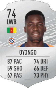 Multi Média Jeux Vidéo F I F A - Joueurs Cartes Cameroun Ambroise Oyongo 