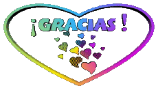 Messages Spanish Gracias Heart 