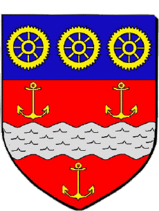 Blazon-Flags France Departments - Cities 94 IVRY SUR SEINE 