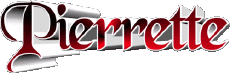 Prénoms FEMININ - France P Pierrette 