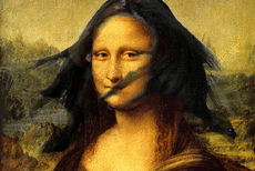 Umorismo -  Fun PERSONE VARIE Mona Lisa 
