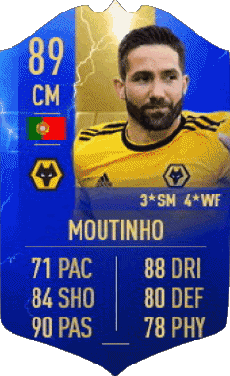 Multimedia Vídeo Juegos F I F A - Jugadores  cartas Portugal João Filipe Moutinho 