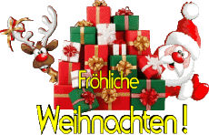 Messages Allemand Fröhliche  Weihnachten Serie 13 
