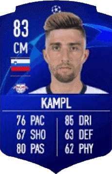 Multimedia Videospiele F I F A - Karten Spieler Slowenien Kevin Kampl 