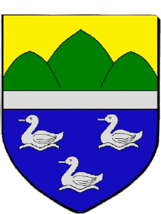 Blason-Drapeaux France Départements - Villes 90 EVETTE SALBERT 