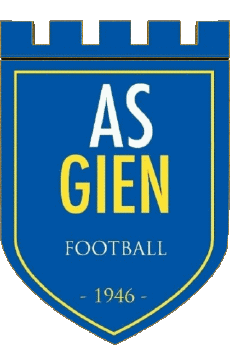 Sports FootBall Club France Logo Centre-Val de Loire 45 - Loiret A.S. Gien 