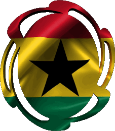 Fahnen Afrika Ghana Form 01 
