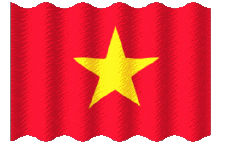 Flags Asia Vietnam Waving 