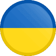 Bandiere Europa Ucraina Tondo 