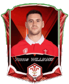 Sports Rugby - Players Wales Team 2025 Tomos WILLIAMS 