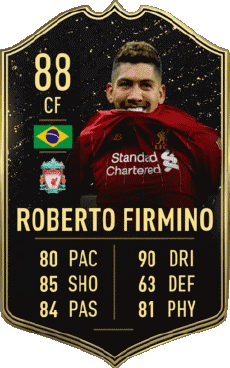 Multi Média Jeux Vidéo F I F A - Joueurs Cartes Brésil Roberto Firmino 