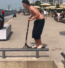 Umorismo -  Fun Trasporti Scooter Fail 