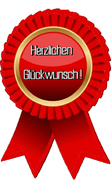 Messages Allemand Herzlichen Glückwunsch 01 