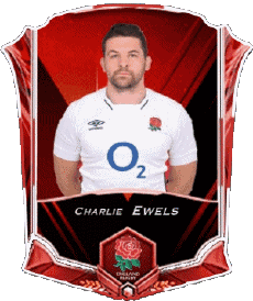 Sports Rugby - Players England Charlie Ewels 