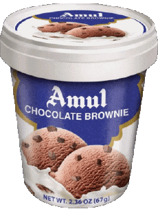 Chocolate Brownie-Cibo Gelato Amul Chocolate Brownie