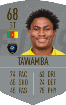 Multimedia Videospiele F I F A - Karten Spieler Kamerun Léandre Tawamba 