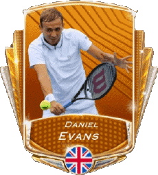 Sports Tennis - Joueurs Royaume Uni Daniel Evans 