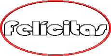 Prénoms FEMININ - Espagne F Felícitas 