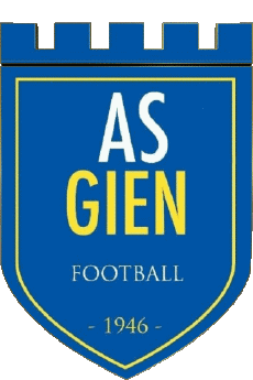 Sports FootBall Club France Logo Centre-Val de Loire 45 - Loiret A.S. Gien 
