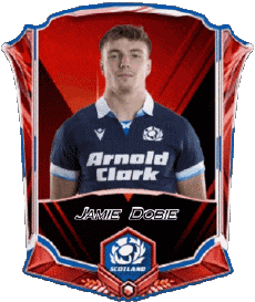 Sports Rugby - Joueurs Ecosse Equipe 2025 Jamie Dobie 