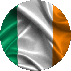 Bandiere Europa Irlanda Tondo 