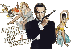 Multimedia V International James Bond 007 Liebesgrusse aus Moskau Deutsches Logo 
