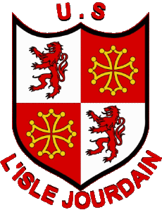 Sportivo Rugby Club Francia Logo Dept 32 US L'Isle-Jourdain 