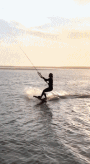 Humor -  Fun Sport Kite Surf Fail 