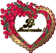 Mensajes Francés Bon Anniversaire Coeur 004 