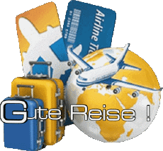 Messages Allemand Gute Reise 05 
