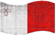 Drapeaux Europe Malte Rectangle 