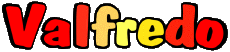 Prénoms MASCULIN - Italie V Valfredo 