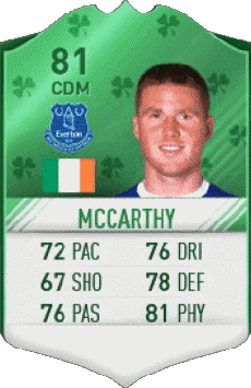 Multi Média Jeux Vidéo F I F A - Joueurs Cartes Irlande James McCarthy 