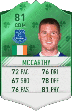 Multimedia Videogiochi F I F A - Giocatori carte Irlanda James McCarthy 
