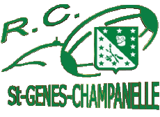 Sport Rugby Club Frankreich Logo Dept 63 RC St Genes Champanelle 