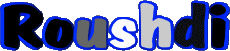 Nombre MASCULINO - Magreb Musulmán R Roushdi 