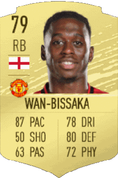 Multi Media Video Games F I F A - Card Players England Aaron Wan-Bissaka 