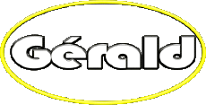 Prénoms MASCULIN - France G Gérald 