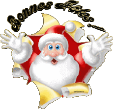 Nachrichten Französisch Bonnes Fêtes (Noël) Série 01 