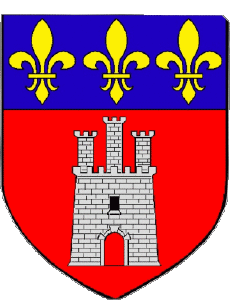 Bandiere Francia Dipartimenti - Città 04 CASTELLANE 