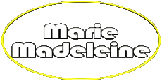 First Names FEMININE - France M Composed Marie Madeleine 