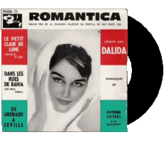 Romantica - Le petit clair de lune - Dans les rues de Bahia - De Grenade à Seville-Multi Média Musique Compilation 60' France Dalida 