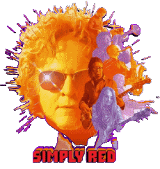Multi Media Music Funk & Disco Simply Red Logo 