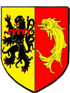 Wappen-Fahnen Frankreich Abteilungen - Städte 42 LE COTEAU 